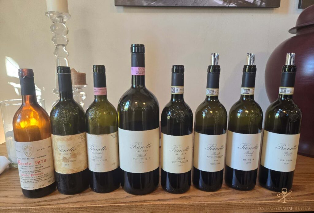 Prunotto Barolo Bussia Vertical 1961-2021